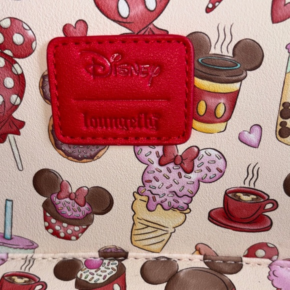 Disney loungefly Mickey and Minnie treats Backpack and Wallet Set - Picture 5 of 7